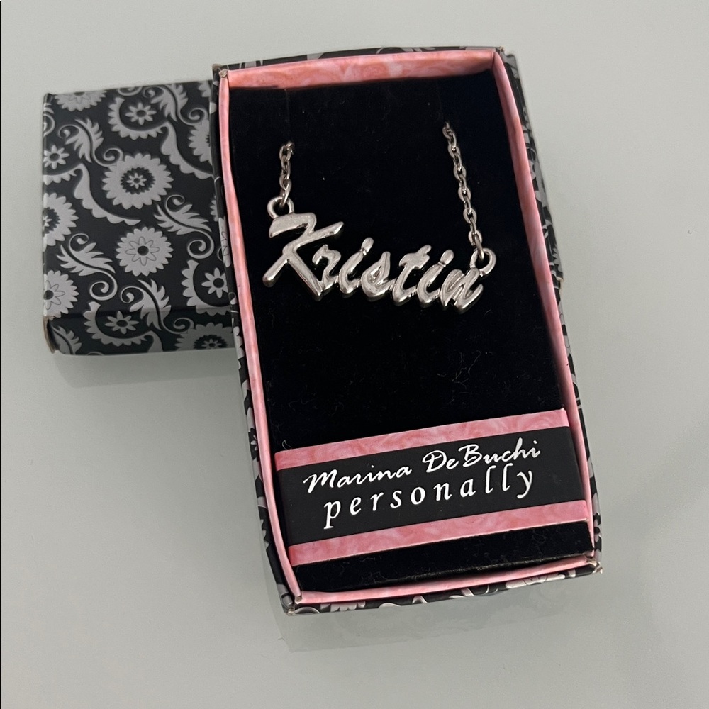 Silver Name Necklace